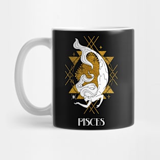 Pisces zodiac sign Mug